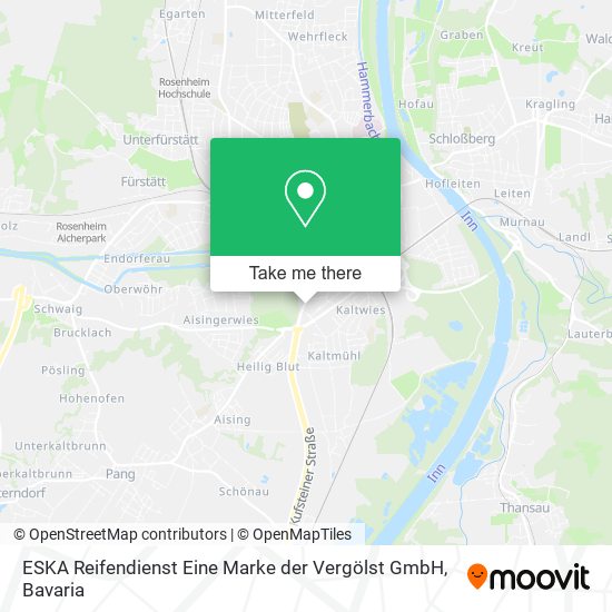 Карта ESKA Reifendienst Eine Marke der Vergölst GmbH