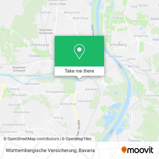 Württembergische Versicherung map