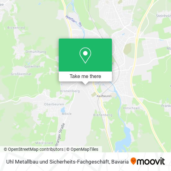 Uhl Metallbau und Sicherheits-Fachgeschäft map