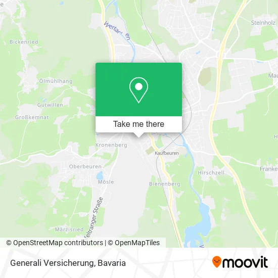 Карта Generali Versicherung