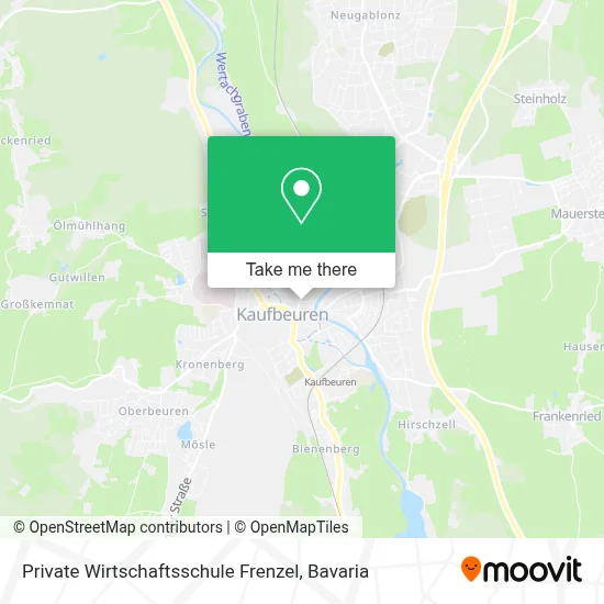 Private Wirtschaftsschule Frenzel map