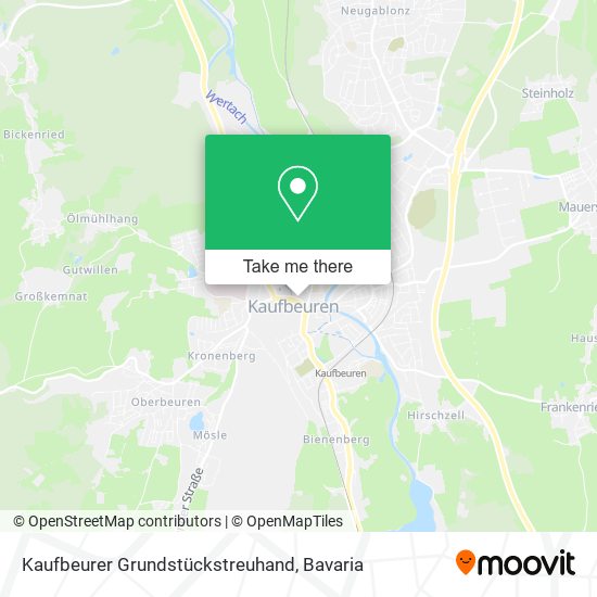 Kaufbeurer Grundstückstreuhand map
