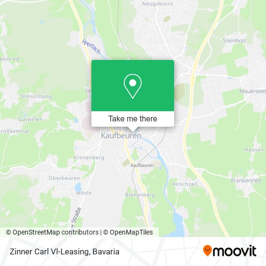 Zinner Carl Vl-Leasing map