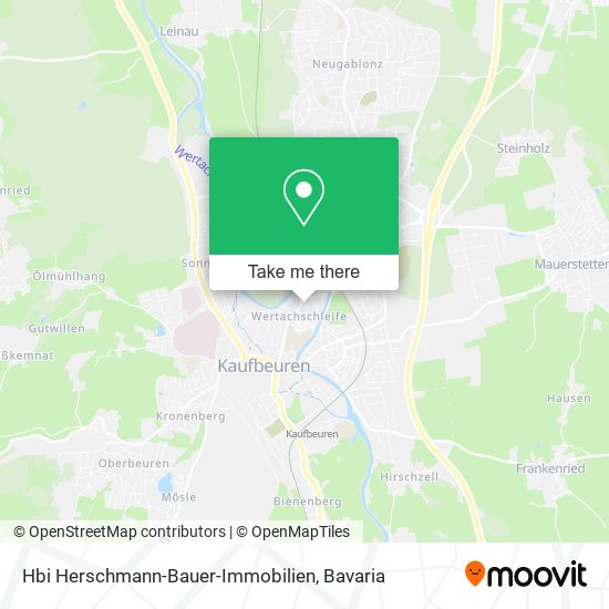 Hbi Herschmann-Bauer-Immobilien map