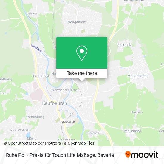 Карта Ruhe Pol - Praxis für Touch Life Maßage