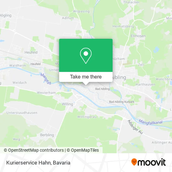 Карта Kurierservice Hahn