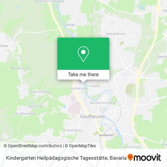 Kindergarten Heilpädagogische Tagesstätte map