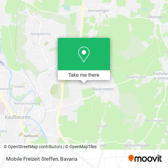 Mobile Freizeit Steffen map
