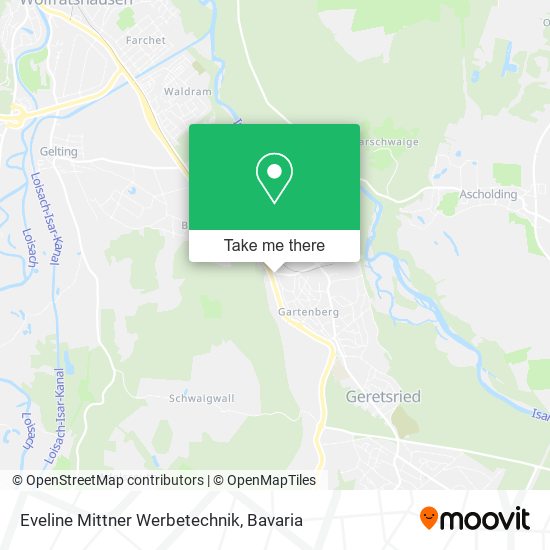 Eveline Mittner Werbetechnik map