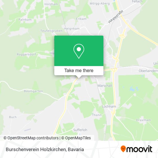 Burschenverein Holzkirchen map