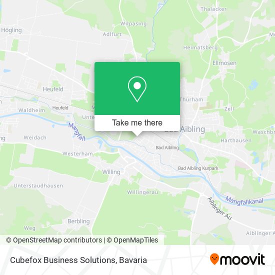 Cubefox Business Solutions map