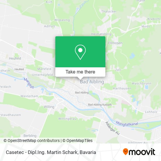 Casetec - Dipl.Ing. Martin Schark map