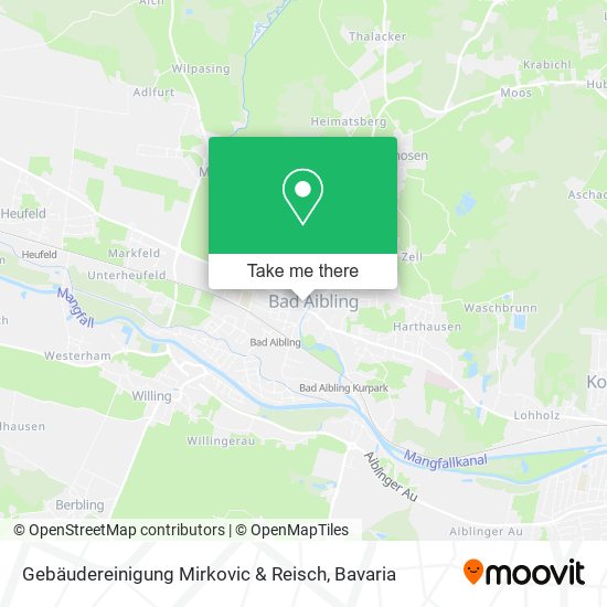 Gebäudereinigung Mirkovic & Reisch map