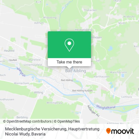 Mecklenburgische Versicherung, Hauptvertretung Nicolai Wudy map