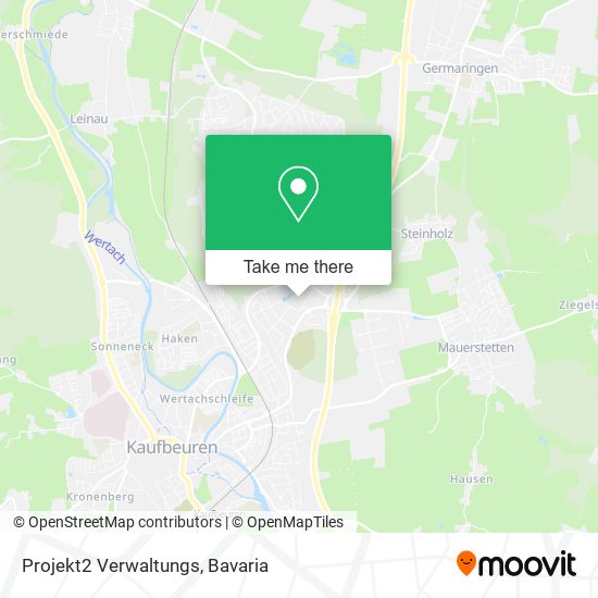 Карта Projekt2 Verwaltungs