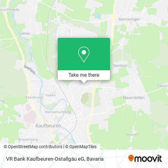 Карта VR Bank Kaufbeuren-Ostallgäu eG