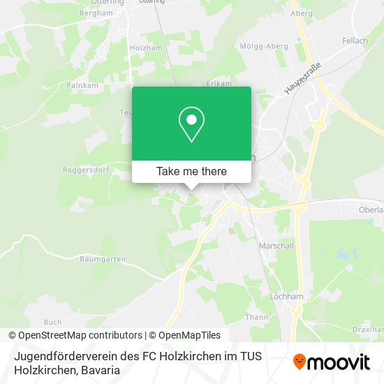 Карта Jugendförderverein des FC Holzkirchen im TUS Holzkirchen