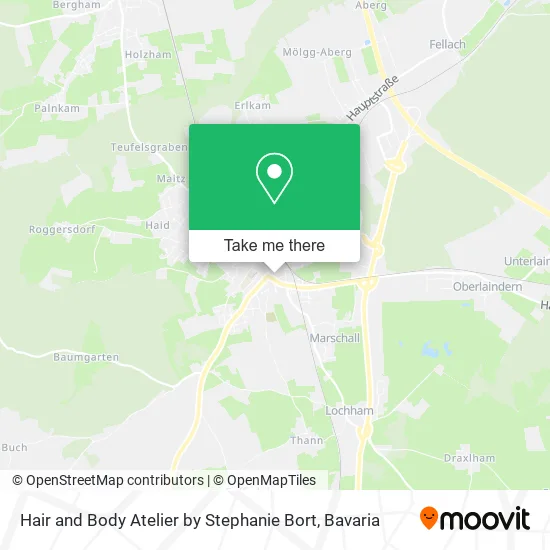 Карта Hair and Body Atelier by Stephanie Bort