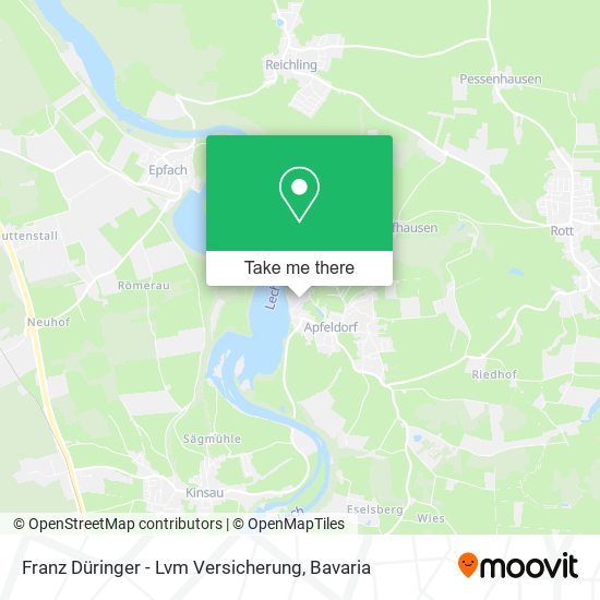 Franz Düringer - Lvm Versicherung map