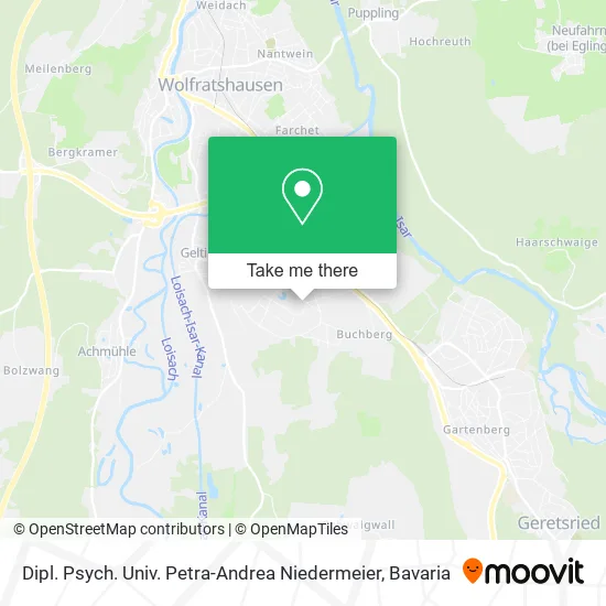 Карта Dipl. Psych. Univ. Petra-Andrea Niedermeier