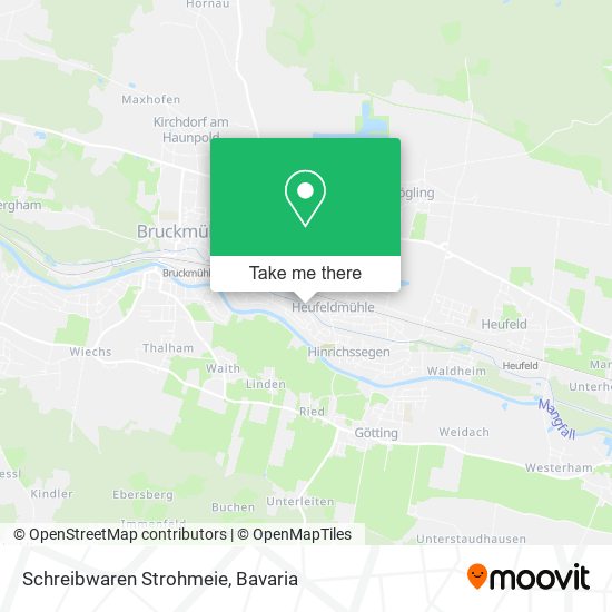 Schreibwaren Strohmeie map