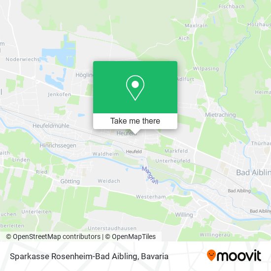 Карта Sparkasse Rosenheim-Bad Aibling