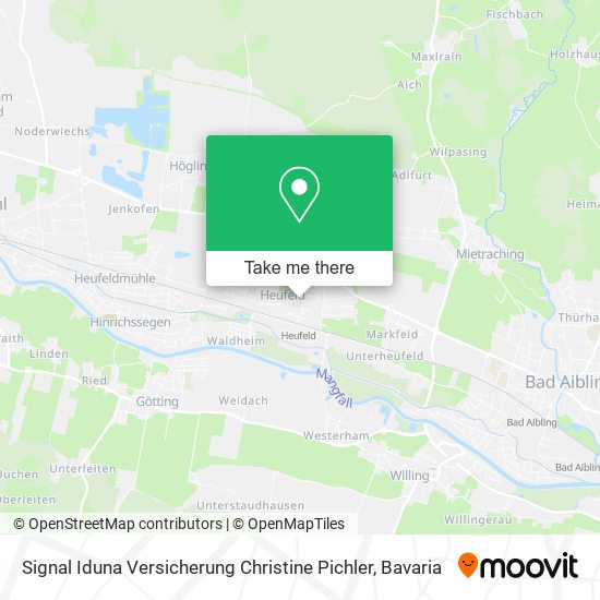 Signal Iduna Versicherung Christine Pichler map