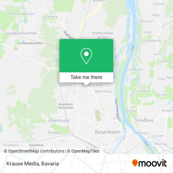 Krause Media map