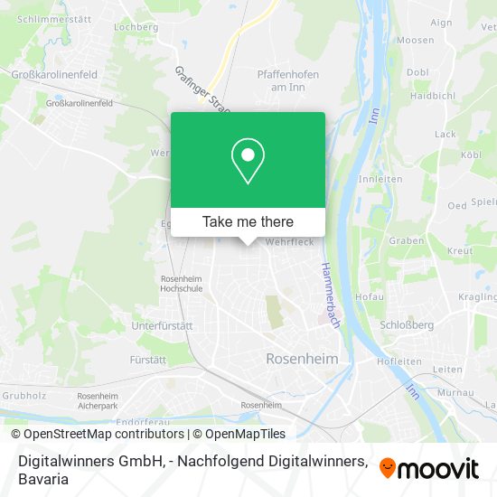 Digitalwinners GmbH, - Nachfolgend Digitalwinners map