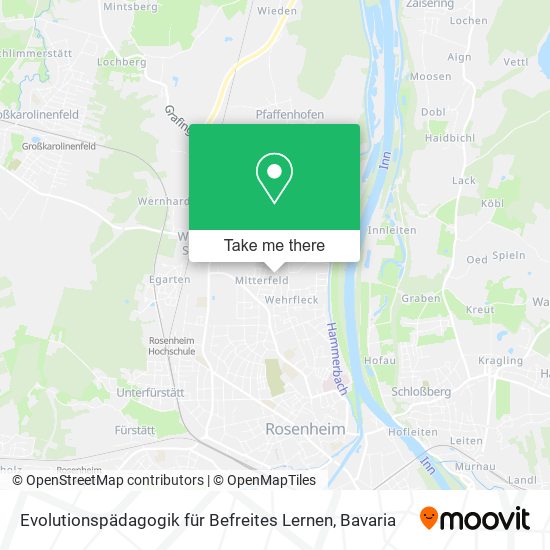 Evolutionspädagogik für Befreites Lernen map