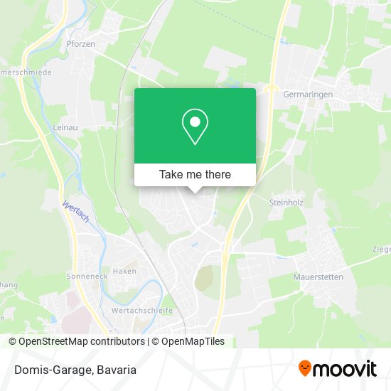 Domis-Garage map