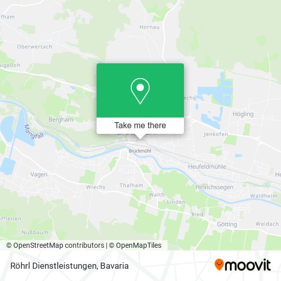 Карта Röhrl Dienstleistungen
