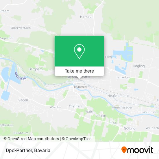 Dpd-Partner map