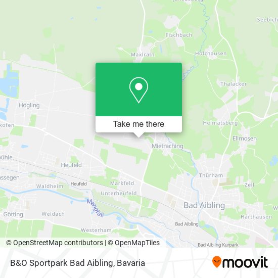 B&O Sportpark Bad Aibling map