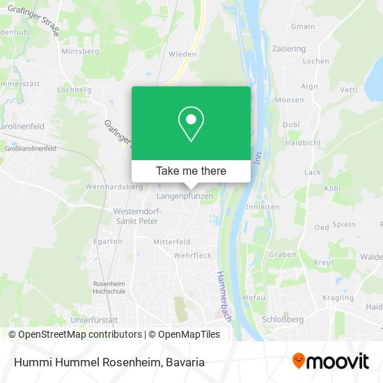 Hummi Hummel Rosenheim map