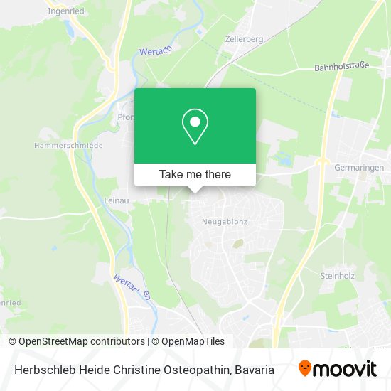 Herbschleb Heide Christine Osteopathin map