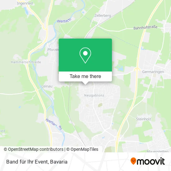 Карта Band für Ihr Event