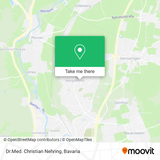 Карта Dr.Med. Christian Nehring