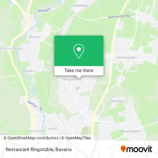 Карта Restaurant Ringstüble