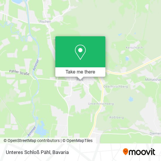 Unteres Schloß Pähl map