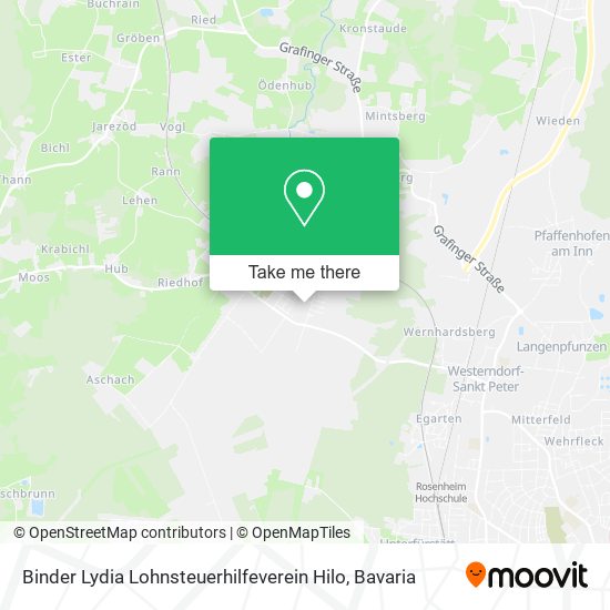 Binder Lydia Lohnsteuerhilfeverein Hilo map