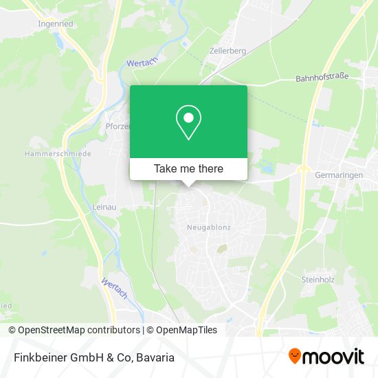 Finkbeiner GmbH & Co map
