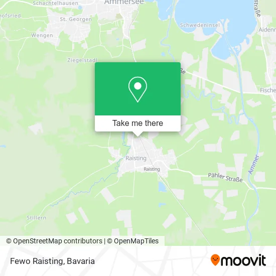 Карта Fewo Raisting