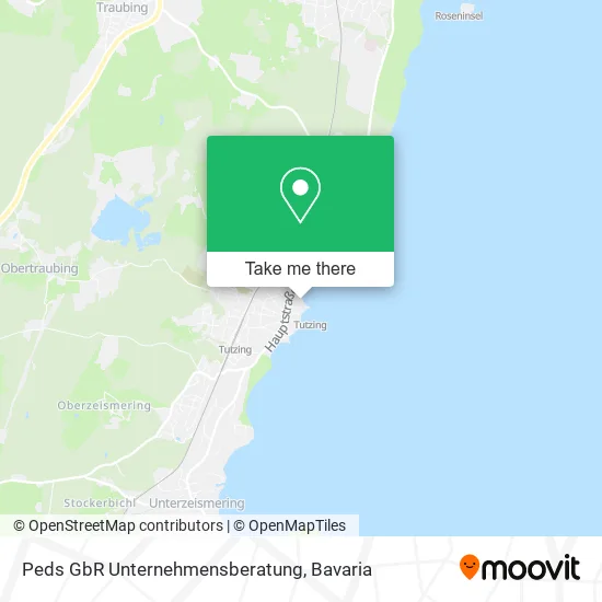 Карта Peds GbR Unternehmensberatung