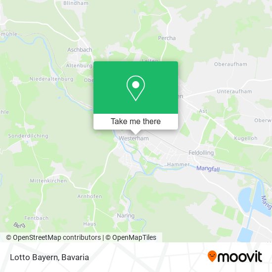 Lotto Bayern map