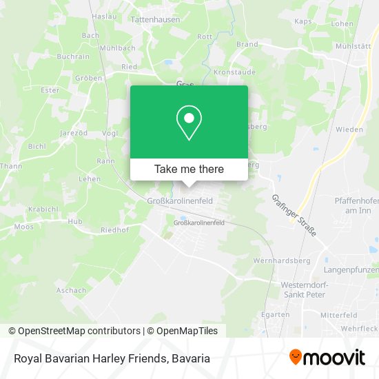 Royal Bavarian Harley Friends map