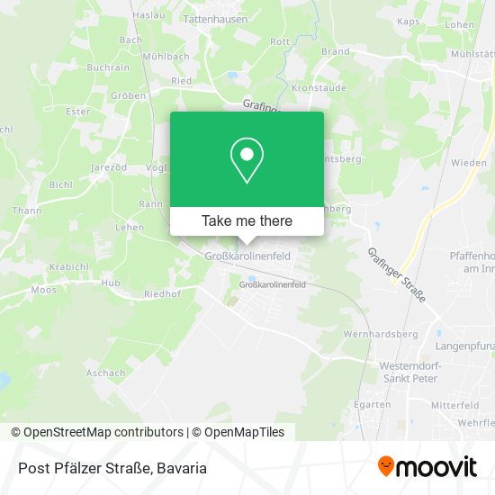 Post Pfälzer Straße map