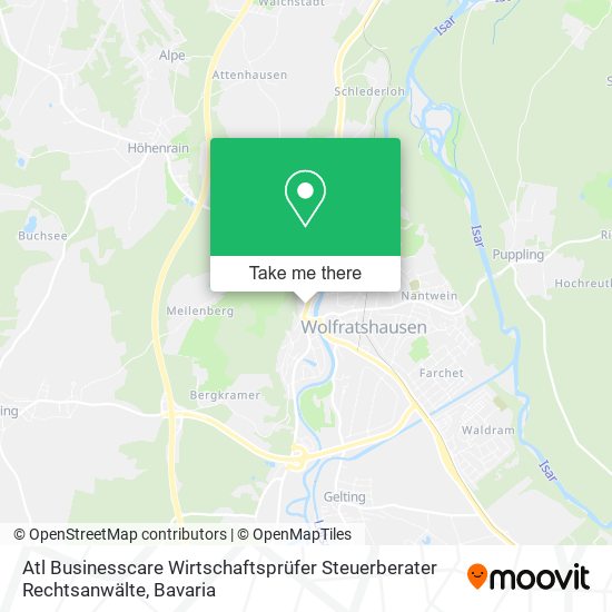 Atl Businesscare Wirtschaftsprüfer Steuerberater Rechtsanwälte map