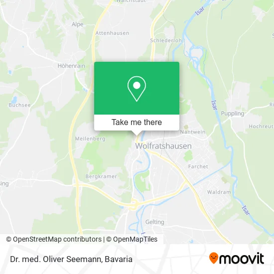 Карта Dr. med. Oliver Seemann