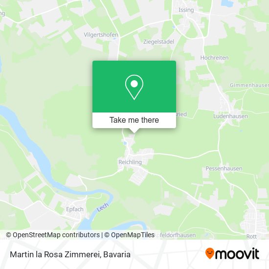 Martin la Rosa Zimmerei map